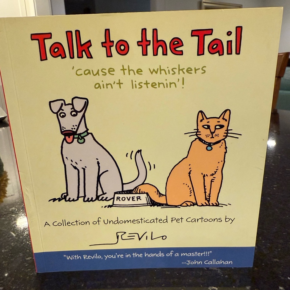 3/$15 Book Bundle - Talk to the Tail Cartoon Book - Revilo